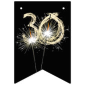 30e verjaardag of partij bij het Jubileum Vlaggetjes (Eerste vlag)