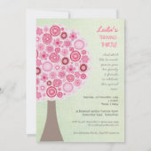 30e verjaardag Ontwerper Roze - Aankondiging van d (Achterkant)