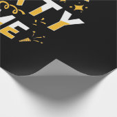 30e verjaardag | Over dertig voor mij praten Cadeaupapier (Hoek)