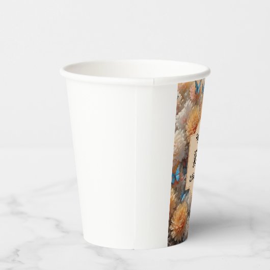 30e verjaardag papieren bekers (Rechts)