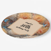 30e verjaardag papieren bordje (Gekanteld)