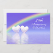 30e verjaardag Parelharten Kaart (Voorkant)