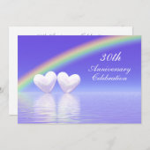 30e verjaardag Parelharten Kaart (Voorkant / Achterkant)