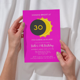 30e verjaardag | Partiële Zonsverduistering 2025 P Kaart