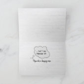 30e verjaardag Pelican op een dok Kaart (Binnen)