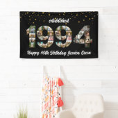 30e verjaardag Photo Collage opgericht 1994 Spandoek (Insitu)