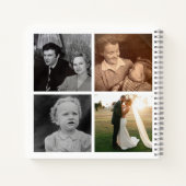 30e verjaardag Photo Collage opgericht 1995 Notitieboek (Achterkant)