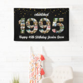 30e verjaardag Photo Collage opgericht 1995 Spandoek (Insitu)