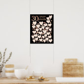 30e verjaardag Poster - 30 redenen waarom we van j (Keuken)