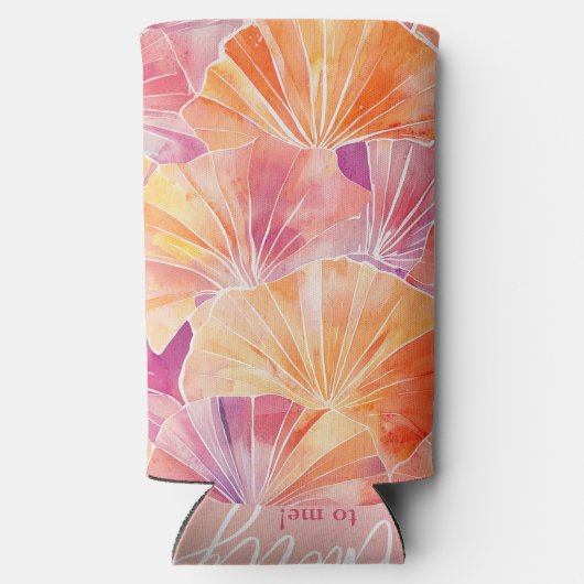 30e verjaardag praat dertig tegen mij seltzer blikjeskoeler (Achterkant)