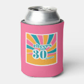 30e verjaardag Proost op 30 jaar Blikjeskoeler (Blikje Voorkant)