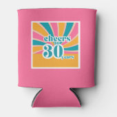 30e verjaardag Proost op 30 jaar Blikjeskoeler (Voorkant)