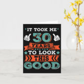 30e verjaardag quote Graphics Graphics Grappig 30  Kaart (Gele Bloem)