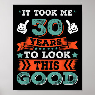30e verjaardag quote Graphics Graphics Grappig 30  Poster
