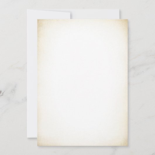 30e verjaardag - Retro Creamy White en Navy Kaart (Achterkant)