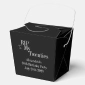 30e verjaardag RIP 20s Party Bedankdoosjes (Voorkant)