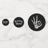 30e verjaardag - RIP Twenties skelet decoraties Confetti (Voorkanten)