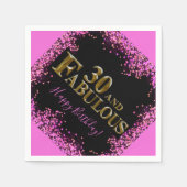 30e verjaardag servet (Voorkant)