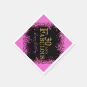 30e verjaardag servet (Hoek)