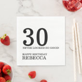 30e verjaardag servetten (Insitu)