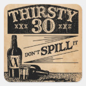 30e verjaardag Stickers (Voorkant)