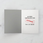 30e verjaardag sympathie kaart (Binnen)