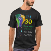 30e verjaardag t-shirt (Voorkant)