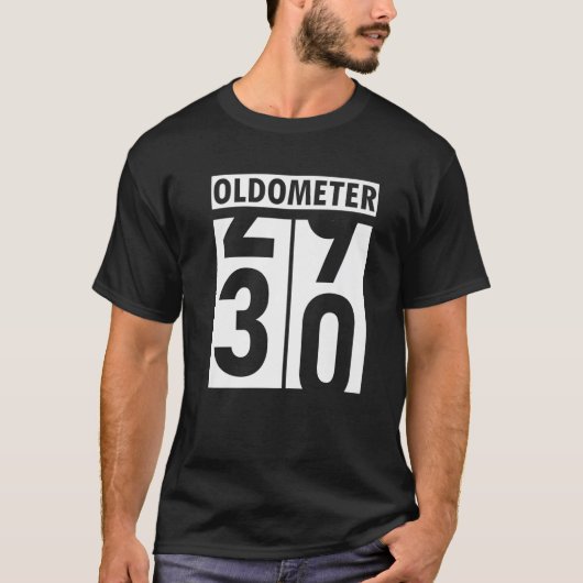 30e verjaardag T - shirts 30 jaar oud Oldo (Voorkant)