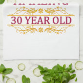 30e. Verjaardag Theedoek (Gevouwen)