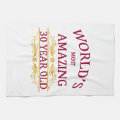 30e. Verjaardag Theedoek (Horizontaal)