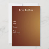 30e verjaardag tijger op zwart kaart (Achterkant)