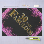 30e verjaardag tissuepapier (Craft)