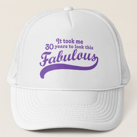 30e verjaardag trucker pet (Voorkant)