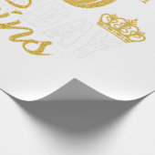 30e verjaardag tweelingbroer van 30 jaar oud tweel cadeaupapier (Hoek)