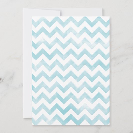 30e verjaardag uitnodiging (blauw) (Achterkant)