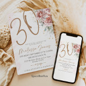 30e verjaardag Uitnodiging Brunch Uitnodiging