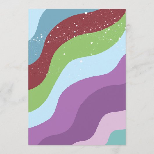 30e verjaardag uitnodiging Dertig flirten & bloeie (Achterkant)