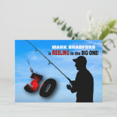 30e verjaardag uitnodiging - Gevist/afschilfering  (Staand voorkant)