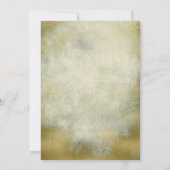 30e verjaardag Uitnodiging Gold Red Aqua Adult (Achterkant)