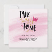 30e verjaardag uitnodiging, spreek 30 tegen me (Voorkant)