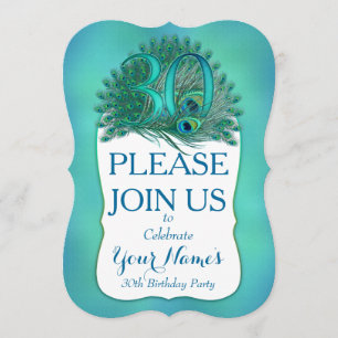 30e verjaardag Uitnodigingen