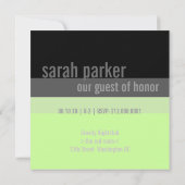 30e verjaardag Uitnodigingen van de Partij van de  (Achterkant)