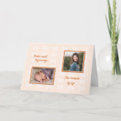 30e verjaardag uw foto's en tekst kaart (Voorkant)