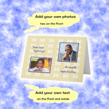 30e verjaardag uw foto's en tekst