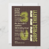 30e verjaardag V10 Kaart (Voorkant)