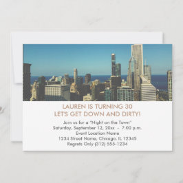30e verjaardag van Chicago Kaart