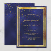 30e verjaardag van de blauwe goudbekentenis kaart (Voorkant / Achterkant)