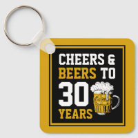 30e verjaardag van de borst en bier tot 30 jaar