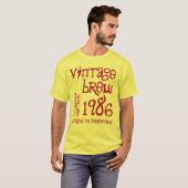 30e verjaardag van de cadeautjes van 1986 of een j t-shirt (Voorkant volledig)