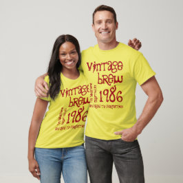 30e verjaardag van de cadeautjes van 1986 of een j t-shirt
